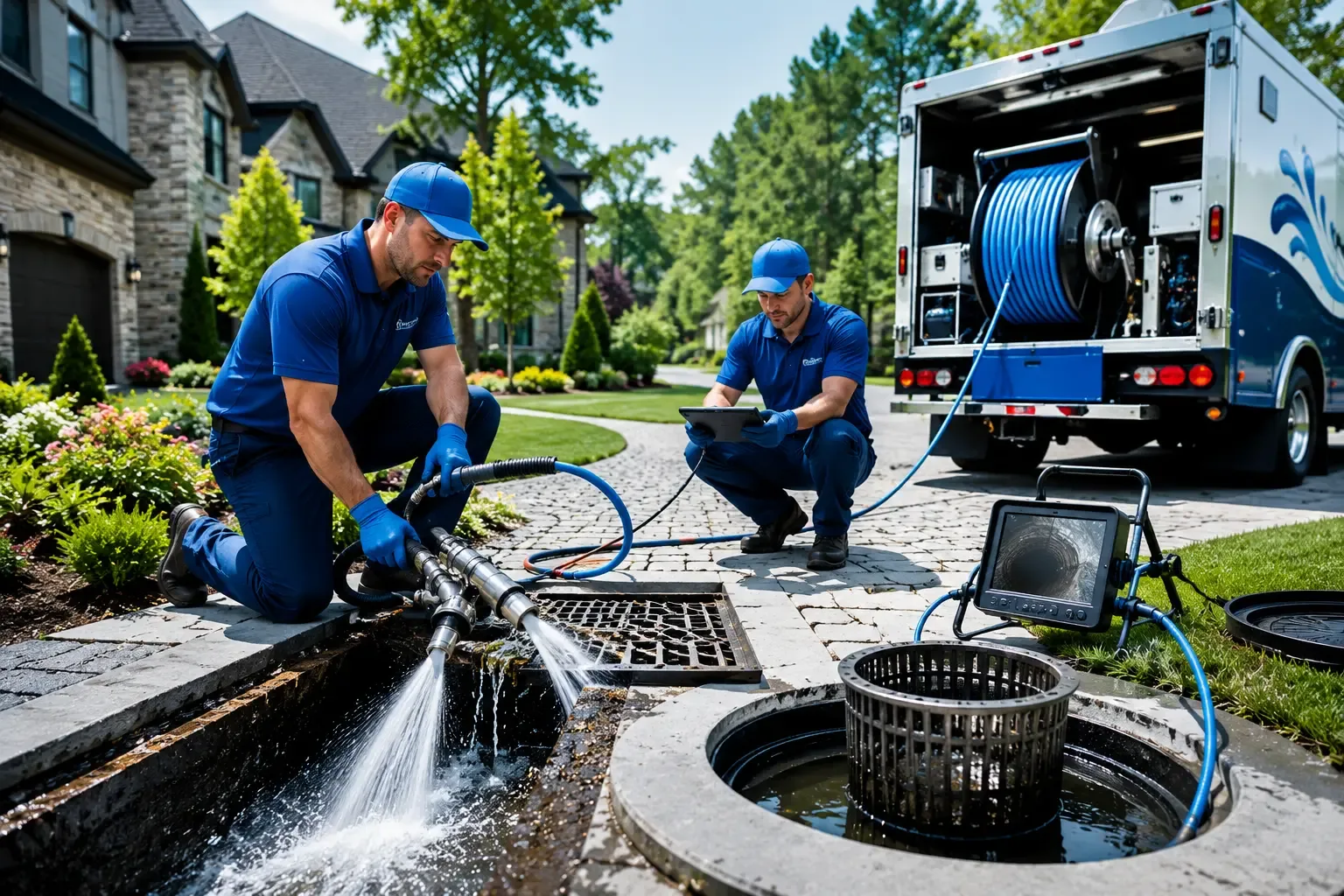 Local outdoor drain cleaning professionals in Fisher, LA