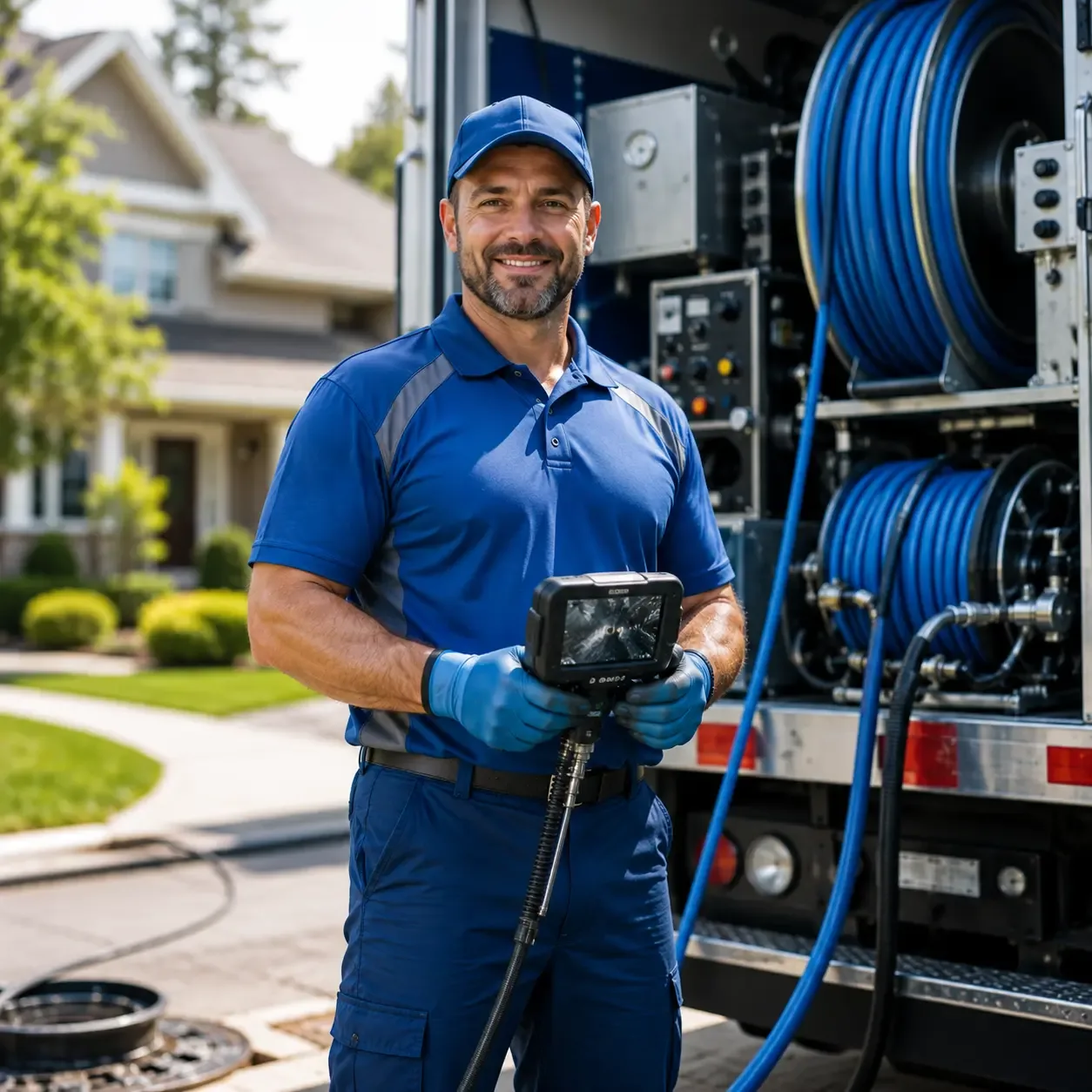 Local outdoor drain cleaning specialists in Fisher, LA